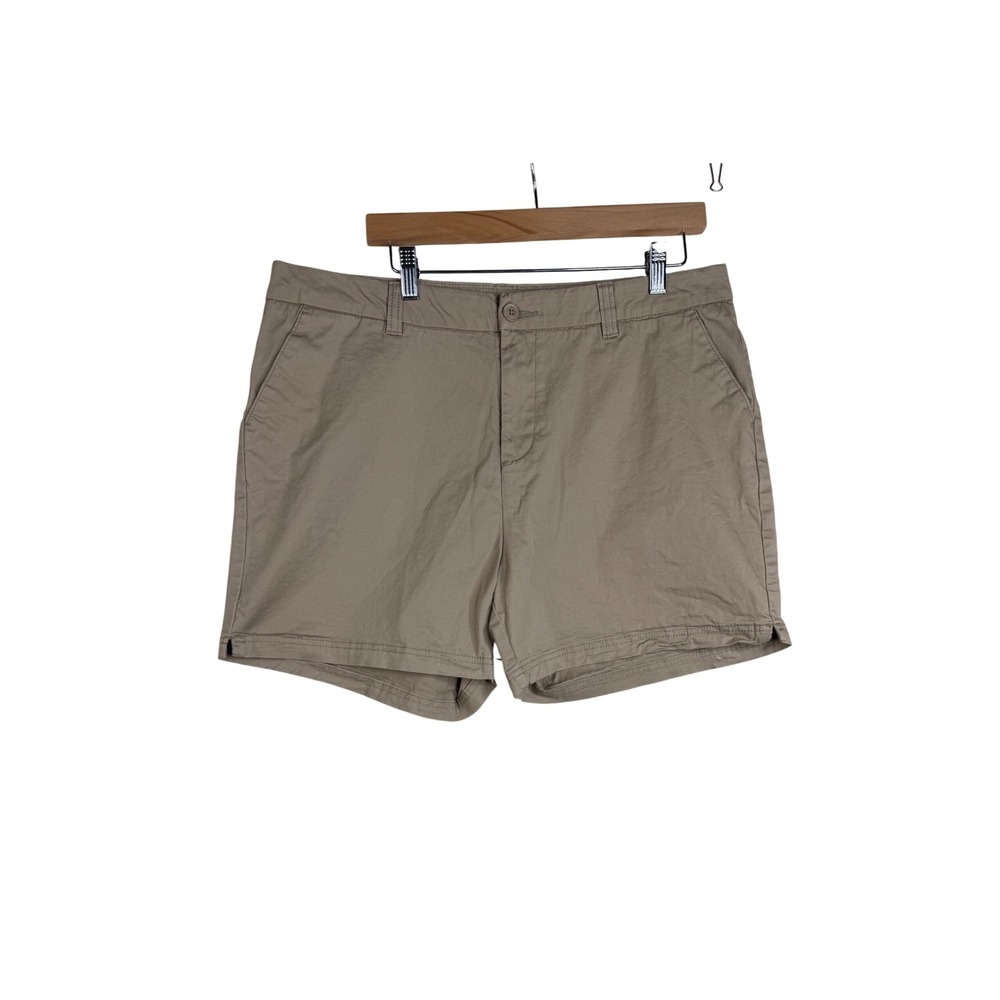 Magellan‎ Outdoor Khaki Chino Shorts size 16 Tan